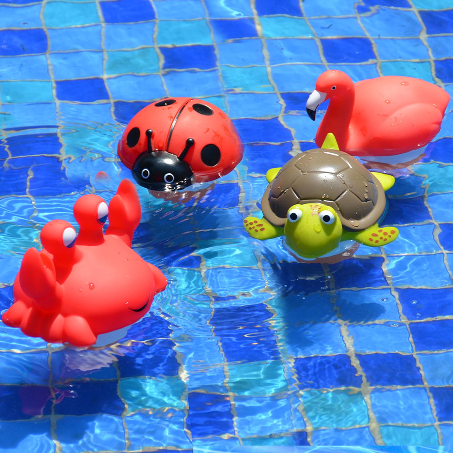 XY-WQ Turtle Chlorine Floater for 1" Tab ONLY, Mini Floating Pool Chlorine Dispenser