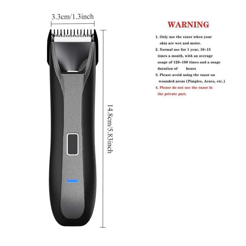 Largner Four-In-One Personal Care Trimmer Multigroomer, Ideal for Beards, Body, Nose, and Hair Grooming, Versatile and Efficient Haircut Tool