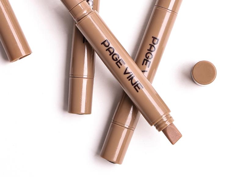 Matte Smooth Peptide Lip Liner, Nude Lipstick Dual-Use Pen, Neutral Tone, Sheglam Makeup Essential, Natural Lip Effect, Daily Use