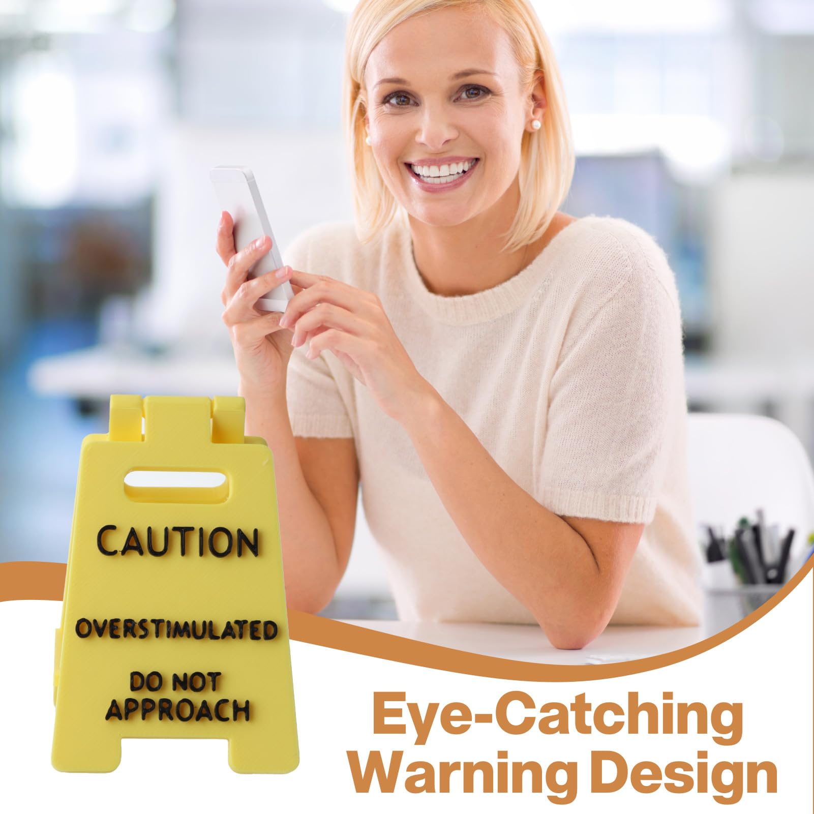Fun Warning Sign - A Creative Helper for Work and Social Scenarios