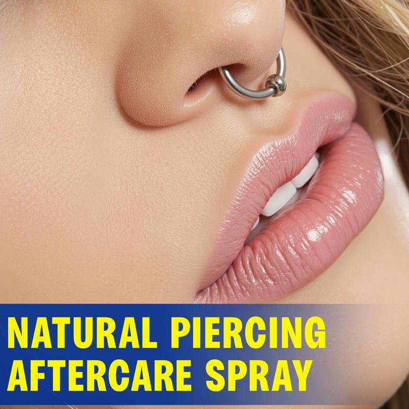 Sefudun Piercing Care Spray 60ml | Saline Spray for Piercings | Ear Piercing Cleaning Spray | Saline Spray for Piercings | Removal of Ear, Abdominal, and Nose Piercings and Keloids