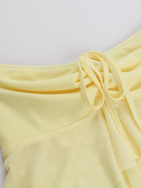 Women's Solid Blackless Tube Top & Bodycon Skirt Set, Casual Fashion Cozy Two-piece Outfits for Daily Holiday Vacation Wear, Ladies Clothes for Summer Easter