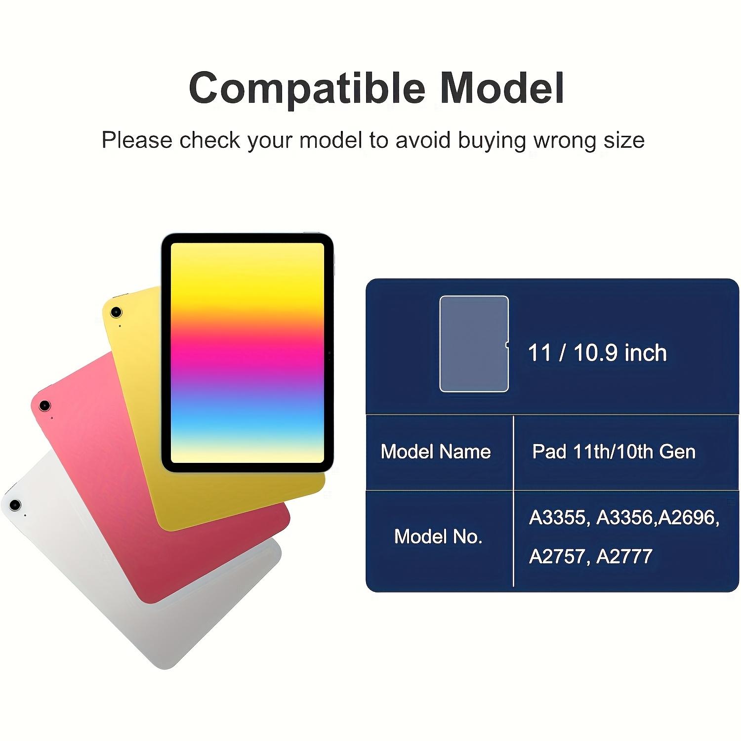 2-Pack iPad 11 Screen Protector, Anti-Fingerprint, Anti-Glare, Scratch-Resistant, for iPad 11th Gen A16 A3355 A3356, 10.9-Inch 2022 Model