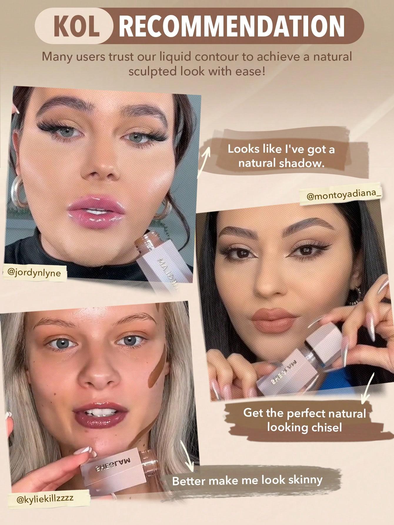 Sun Sculpt Liquid Contour-Soft Tan Golden Sun Makeup Cosmetic-Effortlessbeauty