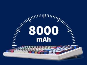 AULA F99 Wireless Mechanical Gaming Custom Keyboard, Full Size Numpad Tri-Mode BT5.0/2.4GHz/USB-C Gasket Hot Swappable, Pre-lubed Linear Switches, RGB Backlit Keyboard for Bluetooth Office Computer rainbow backlit Purple Creamy Budget Keyboard