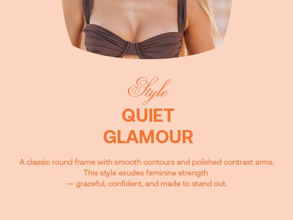 SOJOS Round Polarized Sunglasses for Women Men Oversized Trendy UV Protection Shades