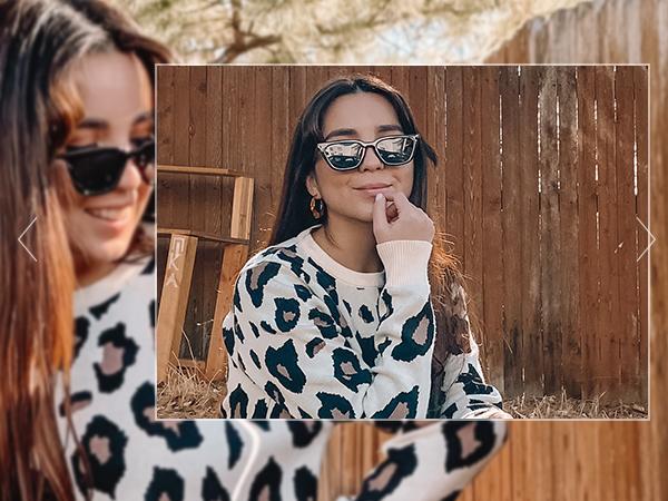 SOJOS Polarized Narrow Square Cateye Sunglasses for Women Retro Trendy Driving Glasses