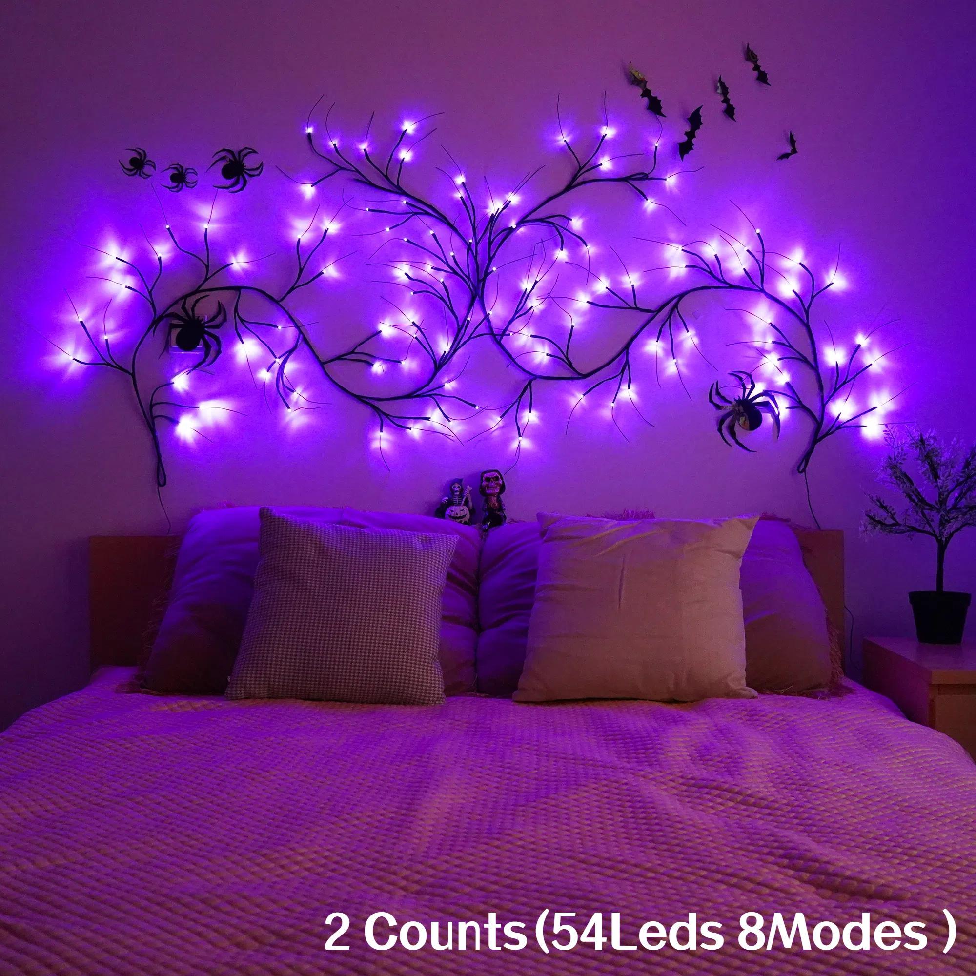 Halloween LED Light, USB Plug-in 8 Modes LED String Light, Led Mood Light, Decorative Light for Home Party Festival, Festive Decorations, Home Decor, Room Decor, Ornaments, Decoration, Led Light Up