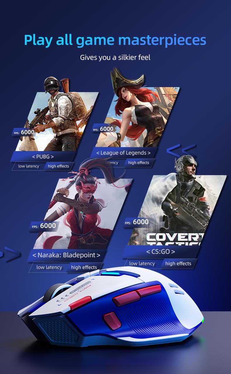 Transformers TF-GM01 wireless Bluetooth wired gaming mouse three-mode e-sports ergonomic macro rgb eating chicken lol/csgo desktop notebook universal unlimited Tactile