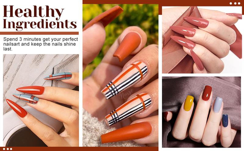 JEWHITENY 27 Colors Gel Polish Set Gel Nail Kit Soak Off Nail Gel Polish Set for Manicure Nail Art Salon/Home Starter Kit