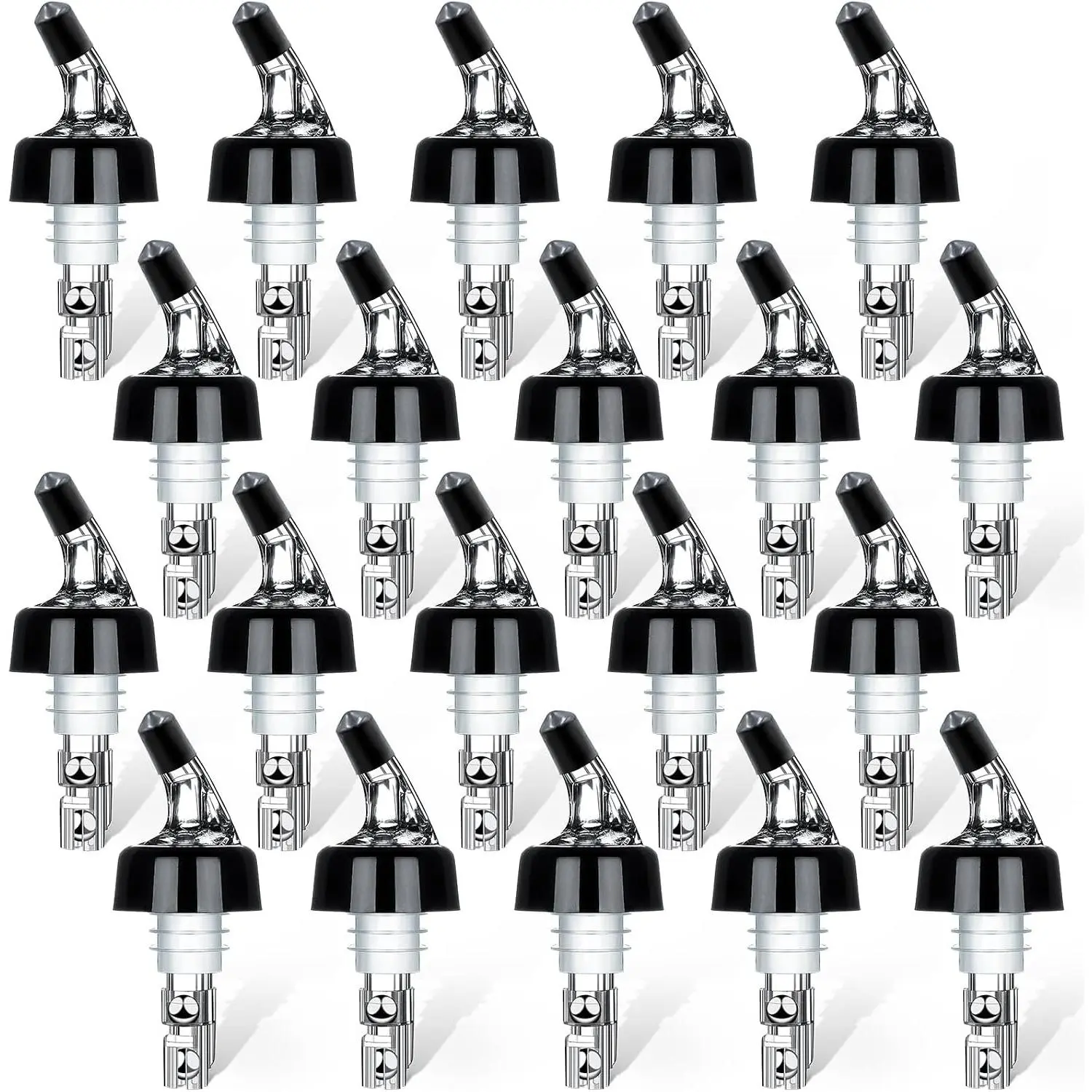 Automatic Measured Bottle Pourer - Quick Shot Spirit Measure Pourer Drinks Wine Cocktail Dispenser Home Bar Tools
