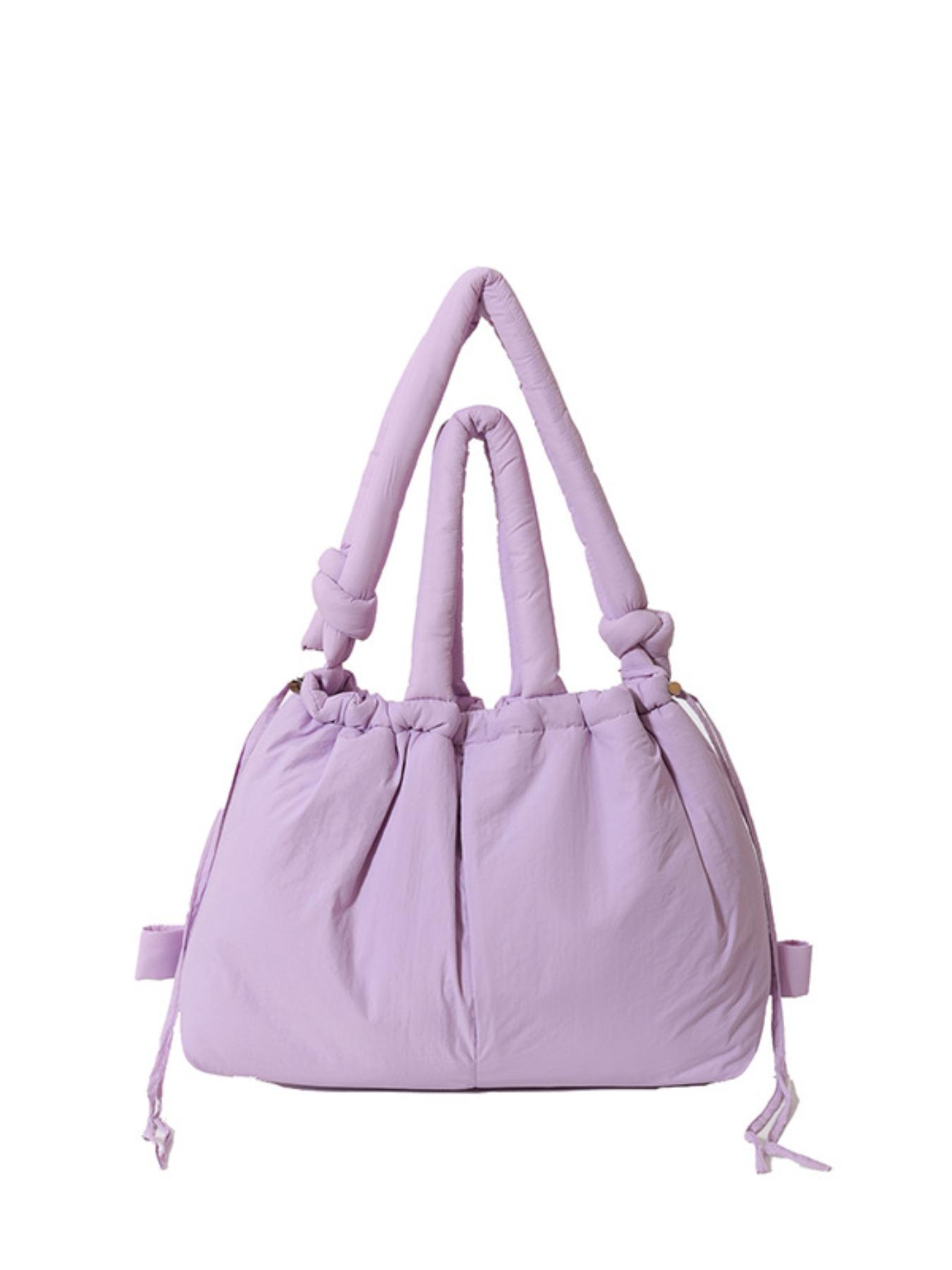 New Nylon Backpack for Women, Quilted Down Fashion Shoulder Bag, Casual All-Season Tote, Perfect for Travel and Commute