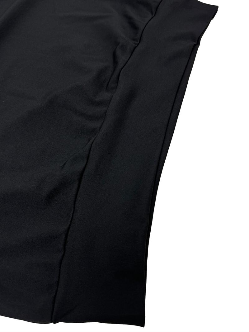 Pure Color Half-Zip Shoulder Pad Sporty Top Long Pants Set, Sweatsuit Set, Casual Loose-Fitting Fall, Regular Length Plain Design