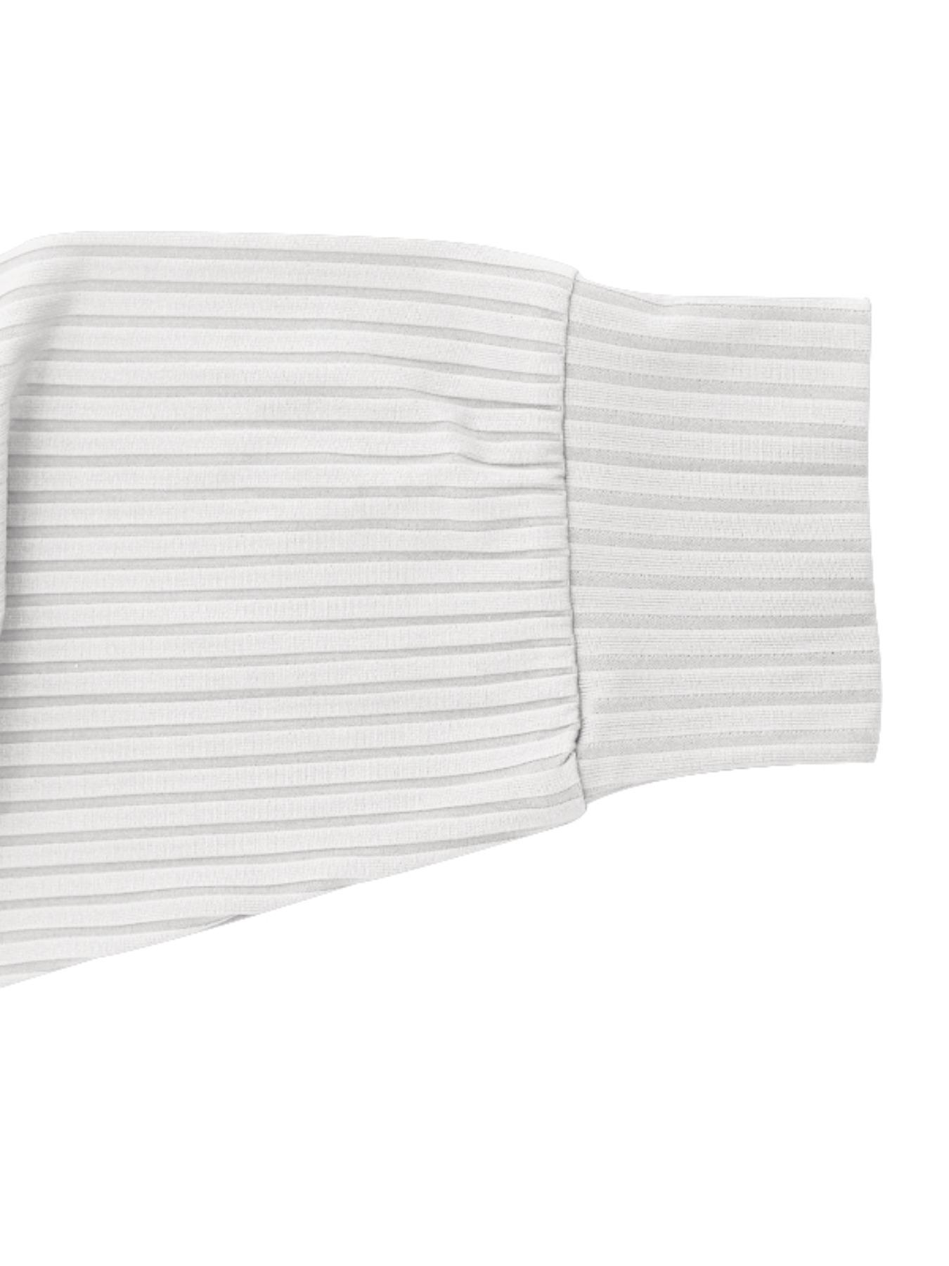 Men's Ribbed Texture Long Sleeve Polo Shirt, Comfortable Fit for Daily Wear, Stylish Design Suitable for Work & Leisure