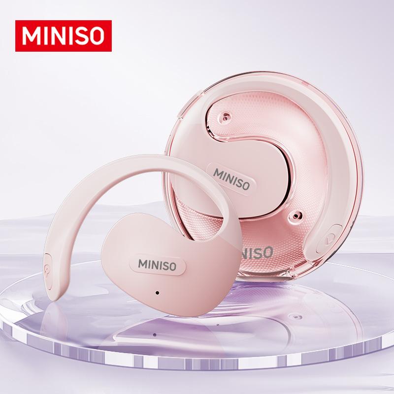 MINISO X15pro Wireless Headphones Bluetooth 5.4 OWS Waterproof Sport Earphones Noise Reduction Headsets HIFI Stereo