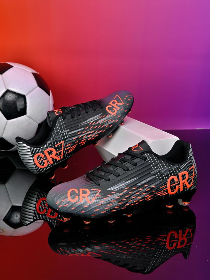New Youth Football Shoes Recommendation, School Student Competition Training Low Top Long Studs, Durable Anti-Slip Grip, Unisex Adult, Football Field Boots