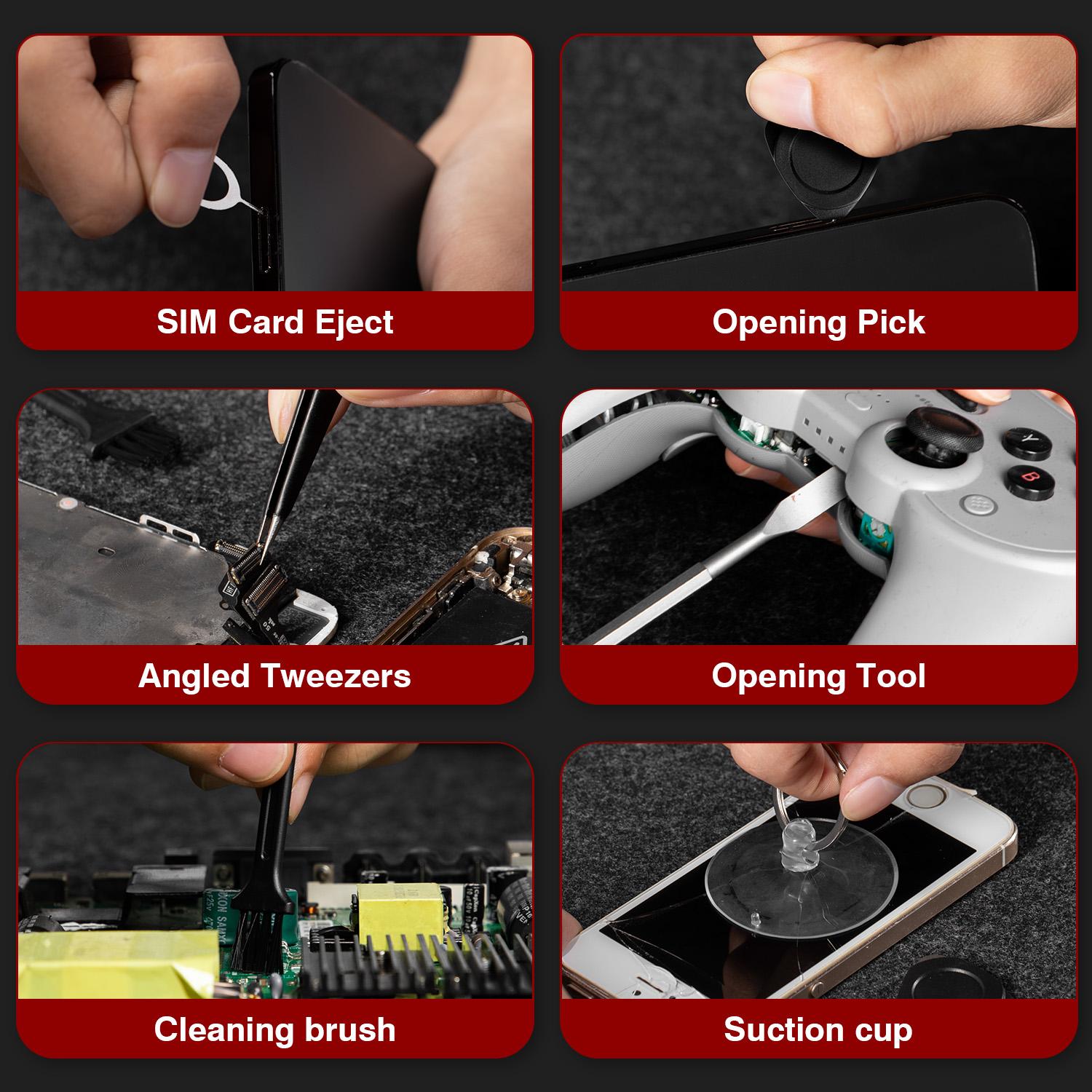 VMAN 138 in 1 Mini Cordless Electric Screwdriver Kit,Magnetic Screwdriver Tool Set for Repair,Power Tool Set handware chainsaw,Portable tools gadgets