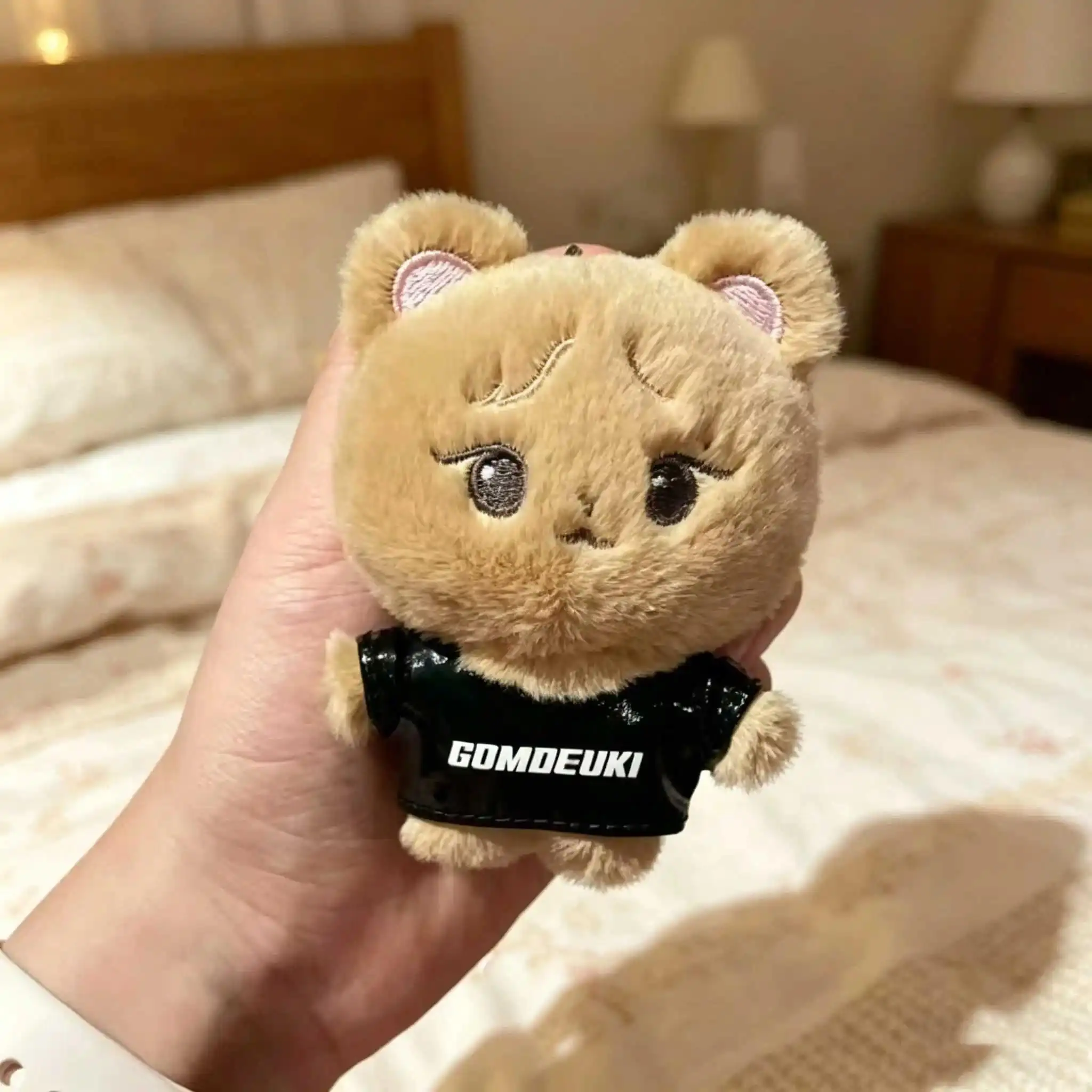 Korean Wave Idol Plush Keychain Cartoon Backpack Pendant Kpop Charm Fan Merch Gift Women Girls Birthday Collection Accessories