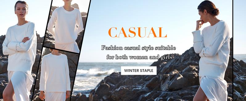 ANRABESS Women's Crewneck Long Sleeve Oversized Fuzzy Knit Chunky Warm Pullover Sweater Top