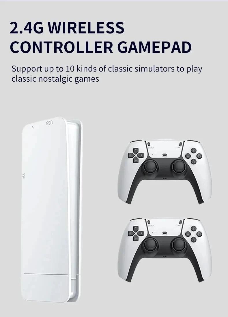 M15 Plus Retro Game Console Stick with 20,000+ Classic Games, Controller Included, Upgraded Gaming Experience for Nostalgic Gamers