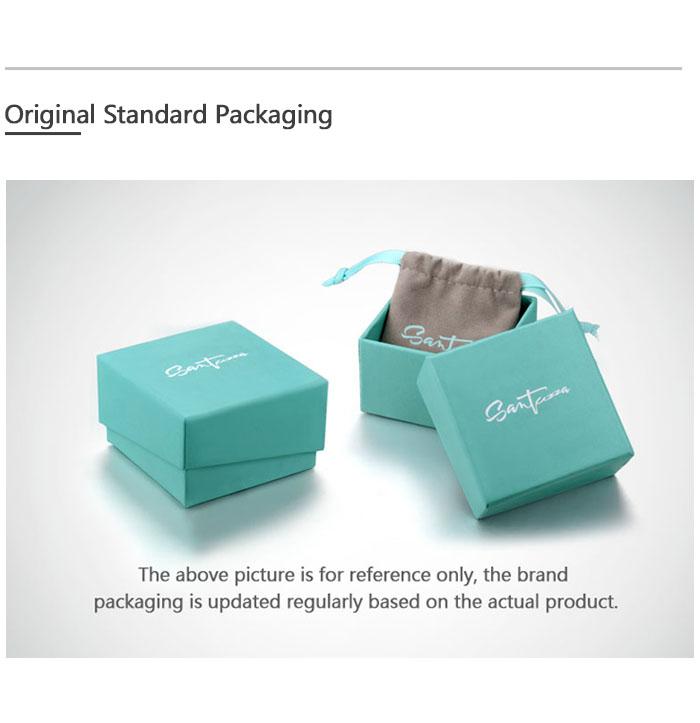 SANTUZZA 925 Silver Created Pink Sapphire White Cubic Zirconia Ring Blossom Hibiscus Charming Fashionable Jewelry