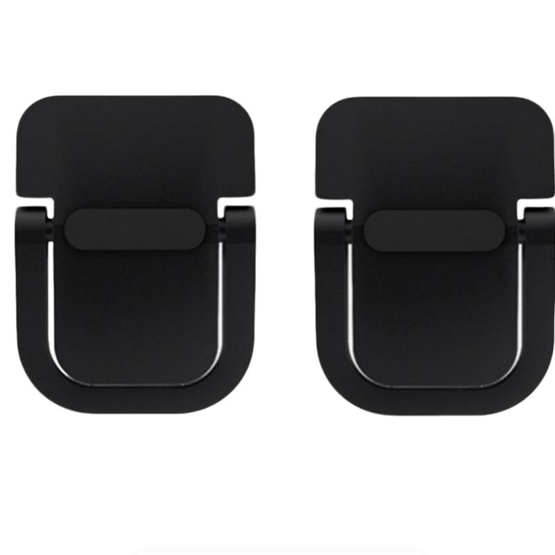 2-Pack Laptop Stand, Invisible Portable 3D Design, Air-Cushioned Base, Foldable Keyboard Support, Cooling Ventilated Rack