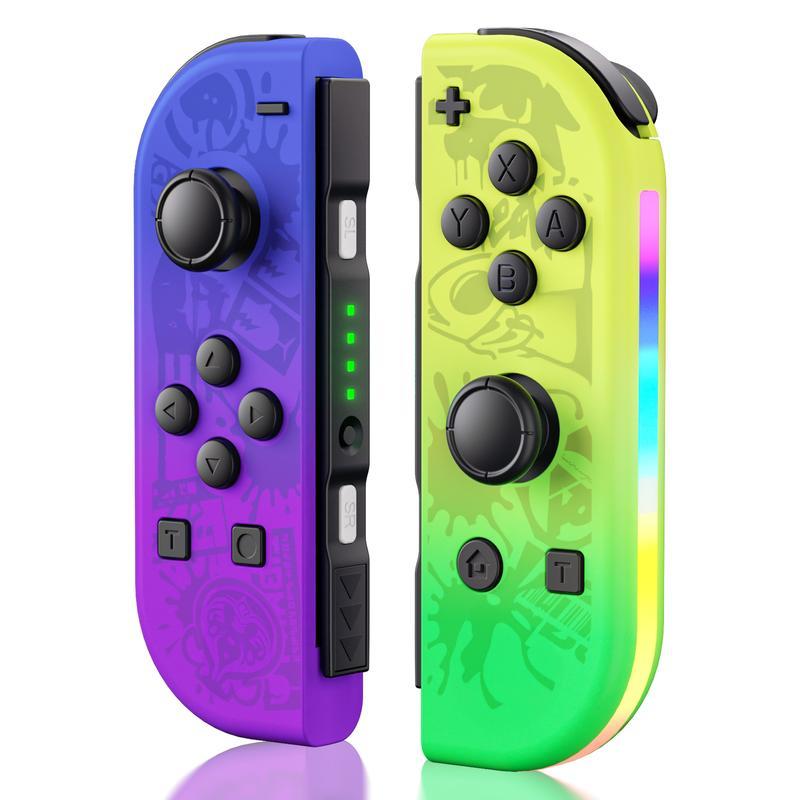 Switch Game Controller, Wireless L/r Controllers for Switch/lite/oled, Dual Vibration Replacement Controller, Wake-Up Switch Accessory, Console Accessories, Gaming Controller
