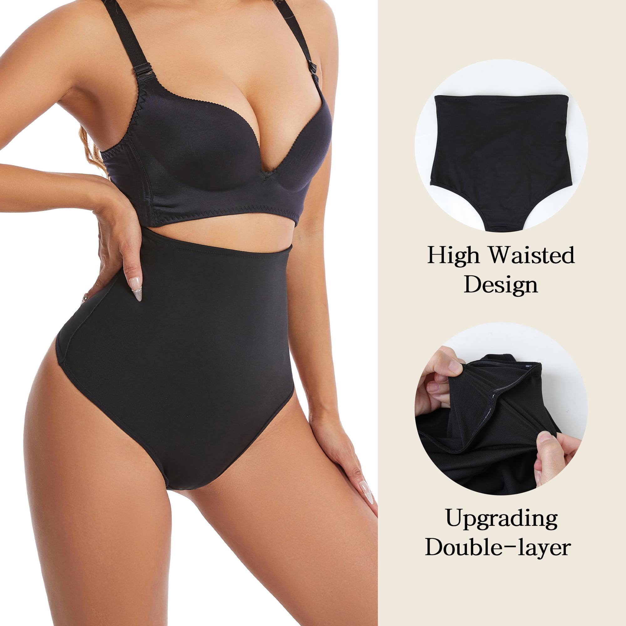 Women Tummy Control Thong Shapewear Smoothing Shaping Thong Panties Body Shaper Underwear