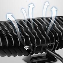 Nilight 2PCS 54W White/Amber Lights Bar 6 Inch Flood Fog Road Boat Driving Led Work SUV Jeep Lamp road light light bar fog boat Car Accessories  dealsforyoudays