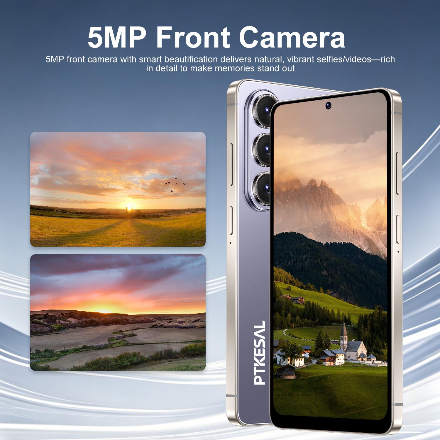 PTKESAL-26 Ultra 4g Smartphone, 6.75-Inch Screen, 3+32GB RAM, Mtk6762 Processor, Android 12, 4100mah Battery, Face Unlock, Stylus Included
