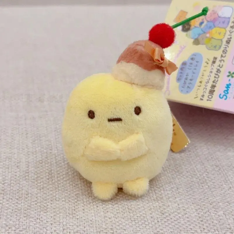 sanx sumikko gurashi rilakkuma 10th anniversary plush toys ornament fruit series ten color mochi plush macaron grape temari doll