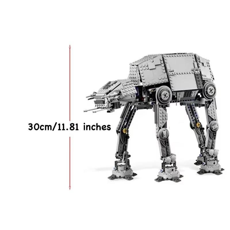 1137 Pcs Motorized Walking At-At Building Block Toy Set, Motorized Building Blocks, Motorized Functionality, Detailed Design, Detailed Construction, Durable Material, Perfect Gift for Kids