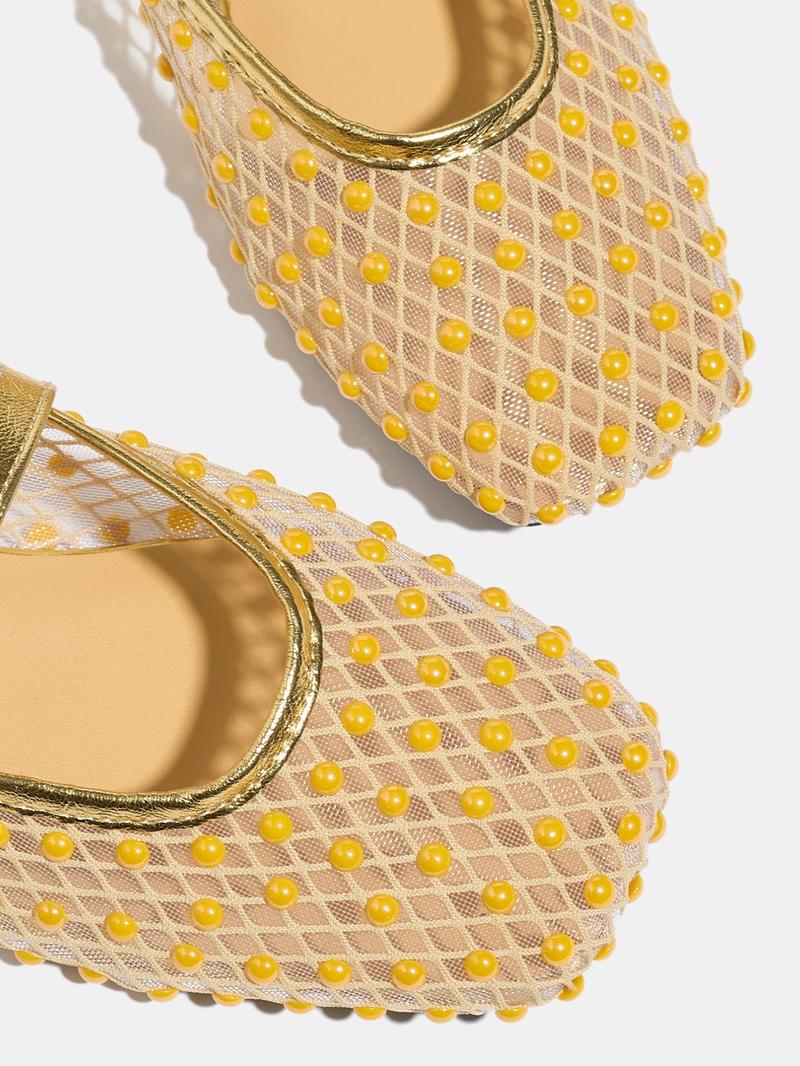 Women's Fashion Square Toe Summer Outdoor Sandals, Breathable Mesh Lace-Up Shoes, Rivets Design, Casual Beach Footwear, Casual Flat Sandals