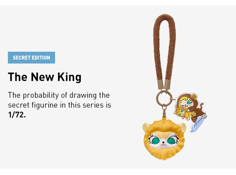 POP MART Baby Molly & Baby Tabby Series-Pinch Pendant Blind Box