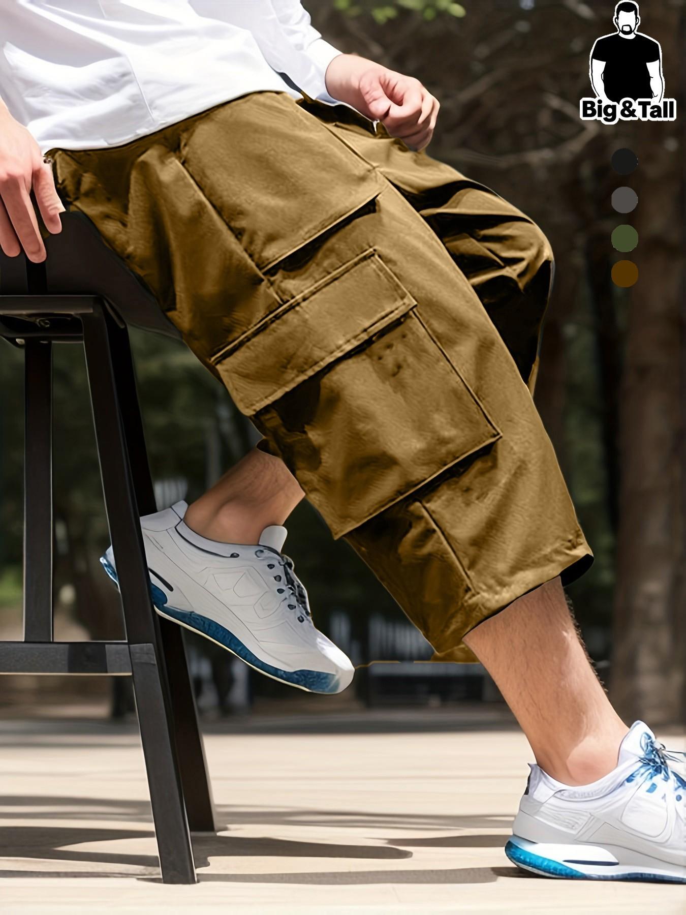 Men's Workwear Shorts Multi-Pocket Seven-Inch Pants, Casual Street Shorts, Casual Summer Wear, Comfortable and Practical, Ideal for Daily Use, Casual Fit Shorts Men's Workwear Shorts Multi-Pocket Seven-Inch Pants, Casual Street Shorts, Casual Summer Wear, Comfortable and Practical, Ideal for Daily Use, Casual Fit Shorts