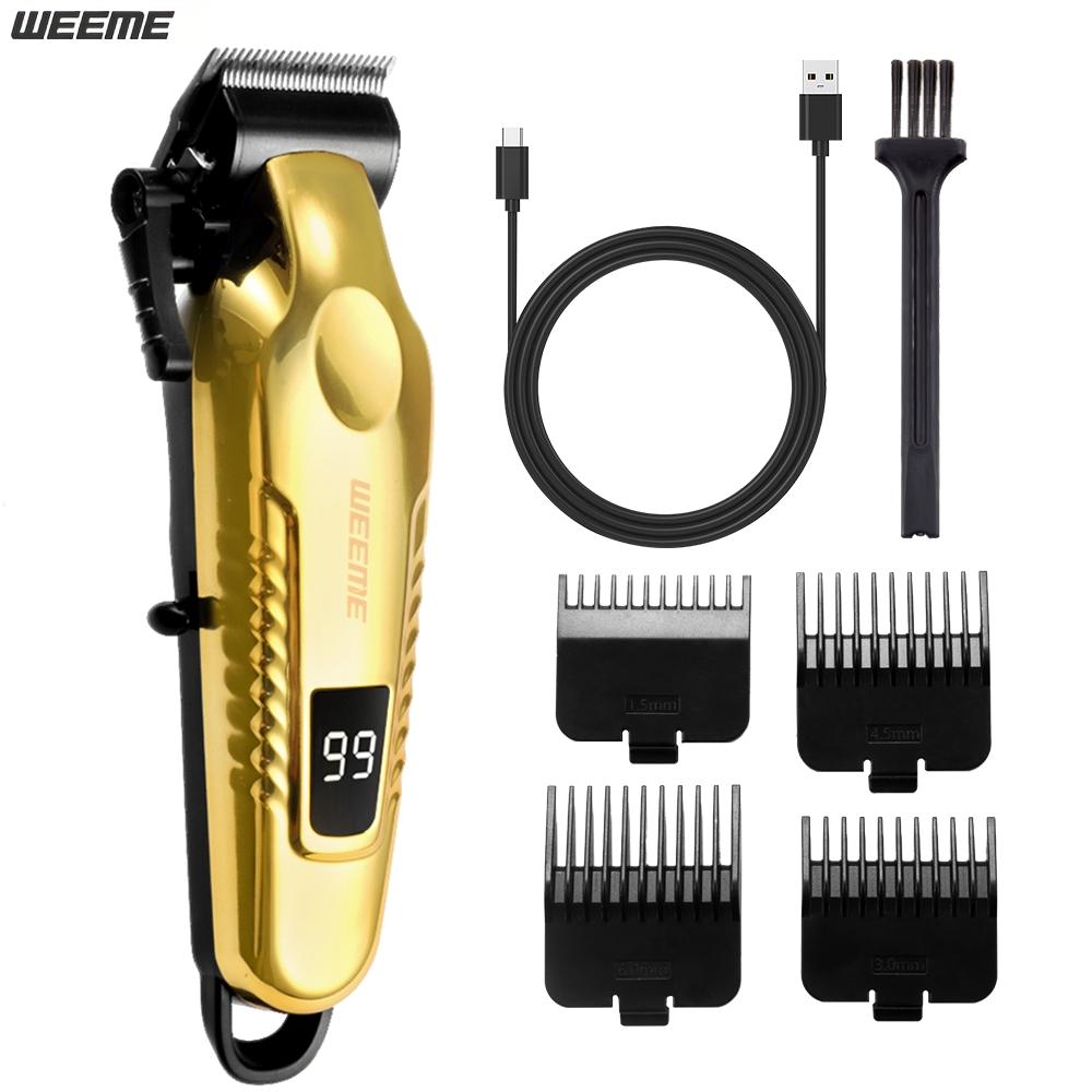 WEEME Men's Electric Shaver Set, Beard Hair Shaver, 2/3/4pcs Rechargeable Trimmer Kit, USB Charging, T-Head Design, Perfect Gift for Father Husband Boyfriend