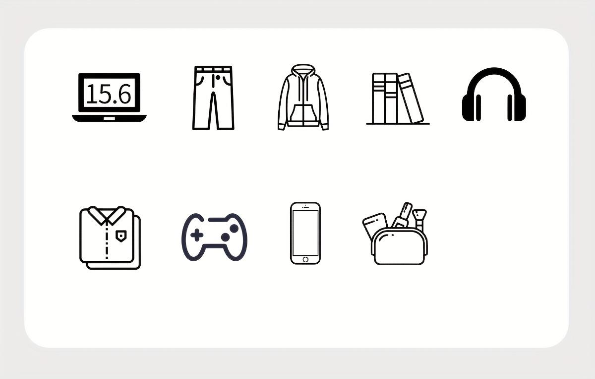 Classic Unisex Waterproof Backpack, Laptop Backpacks, Large Capacity Travel Bag, Comfortable Handbag with Handle, Fits 17.3 Inch Laptop, Ideal for Outdoor Adventures