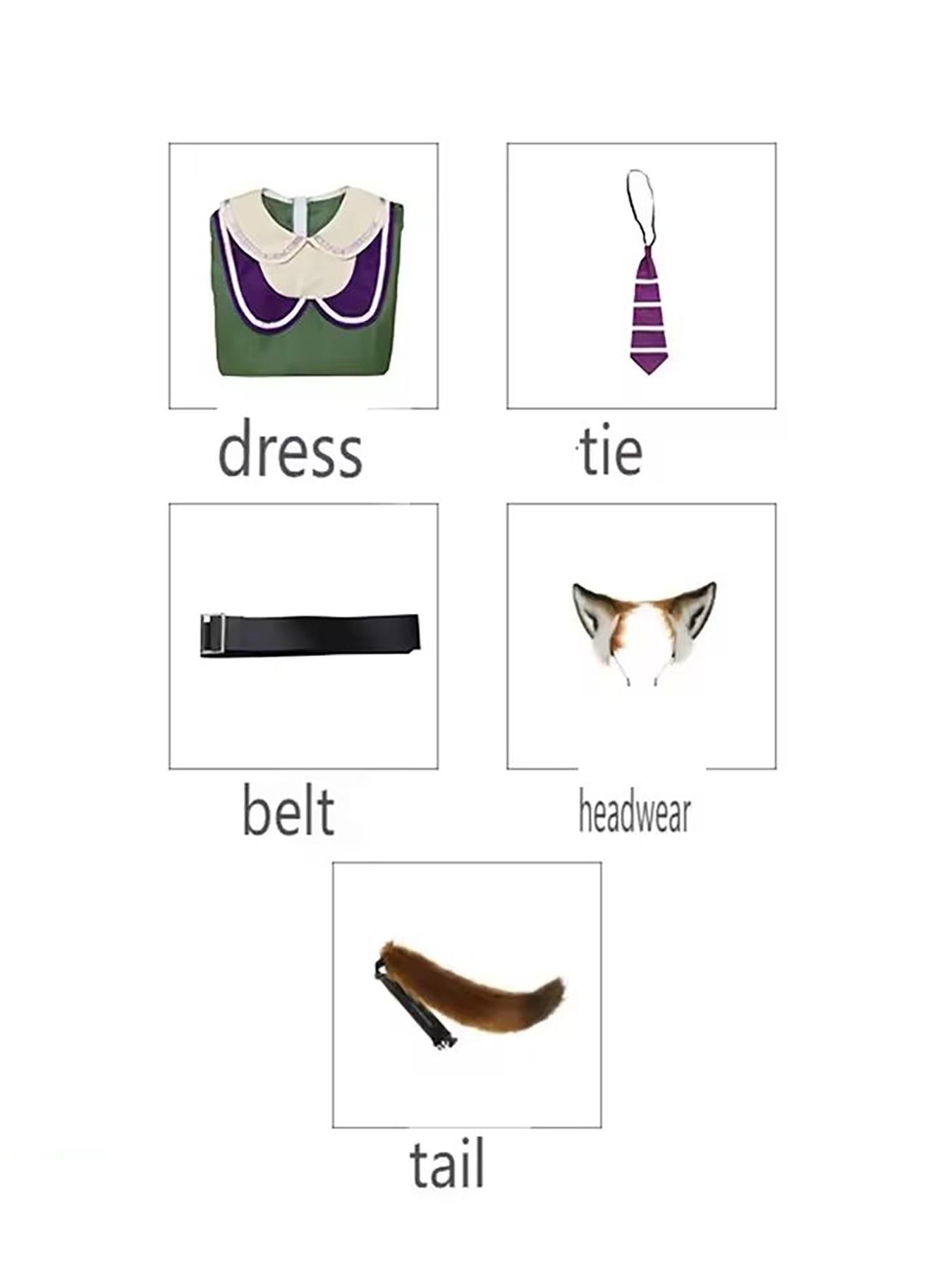 Animal Judy Hopps Halloween Cosplay Costume, City Rabbit Police Officer Zoo Costume, Fitted Solid Dress, All Seasons Fancy Dress Up Gifts