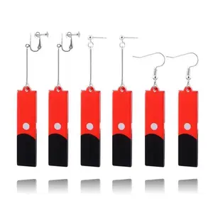 Anime Tokyo Avengers Izana Kurokawa Earring Fashion Personality Acrylic Earrings Cosplay Props Ear Clip Jewelry Accessories