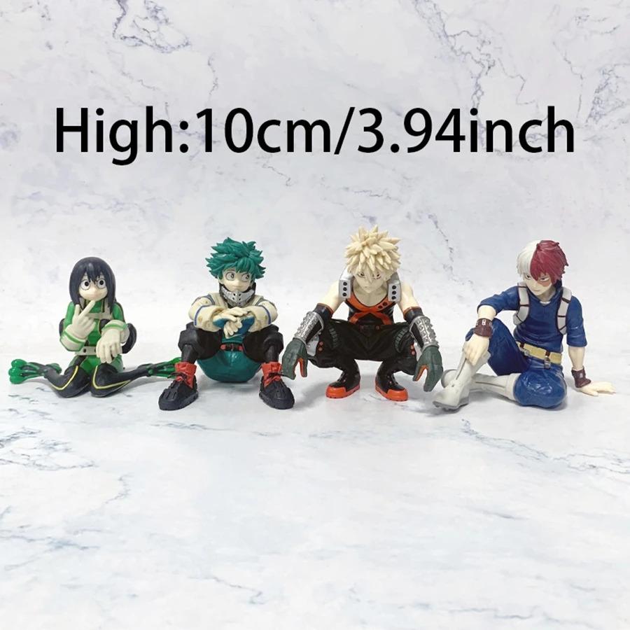 18cm Boku no Hero Academia Anime Figure Bakugo Katsuki Action Figure Midoriya Izuku/Todoroki Shoto Figurine PVC Collection Toys