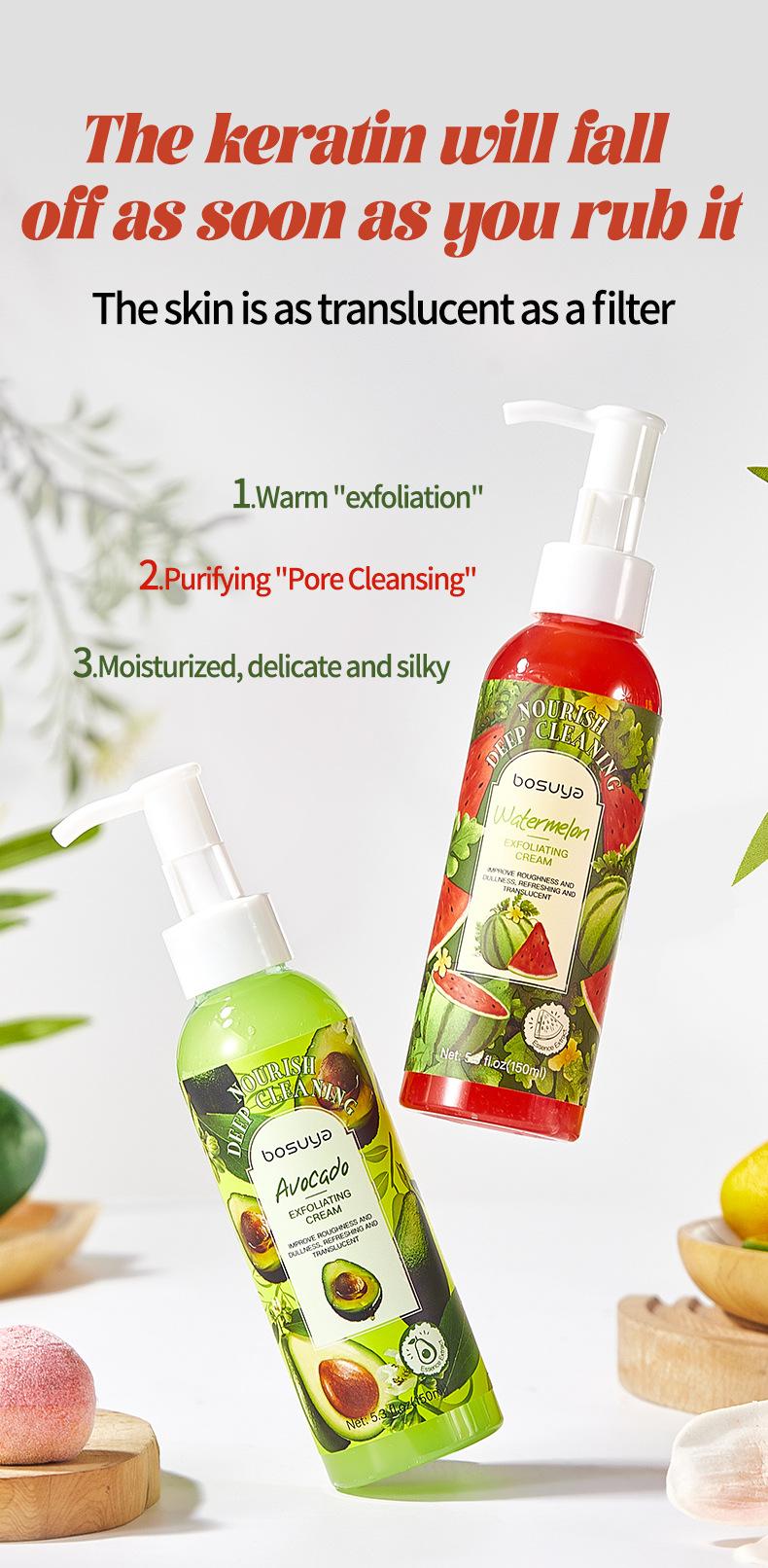 Gentle Exfoliating Scrub | Deep Cleansing, Moisturizing, Smooth & Soft Skin