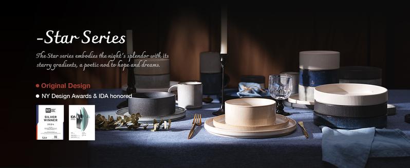 Famiware Star 8.25'' Stoneware Large Pasta Bowl (Set of 4) Tableware, Cappuccino White