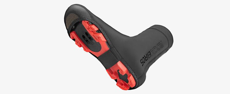 ROCKBROS Cycling Shoe Covers Warm Bike Shoe Cover Warmer Water Resistant Windproof Bicycle Overshoes for Mountain Road Bike Shoes