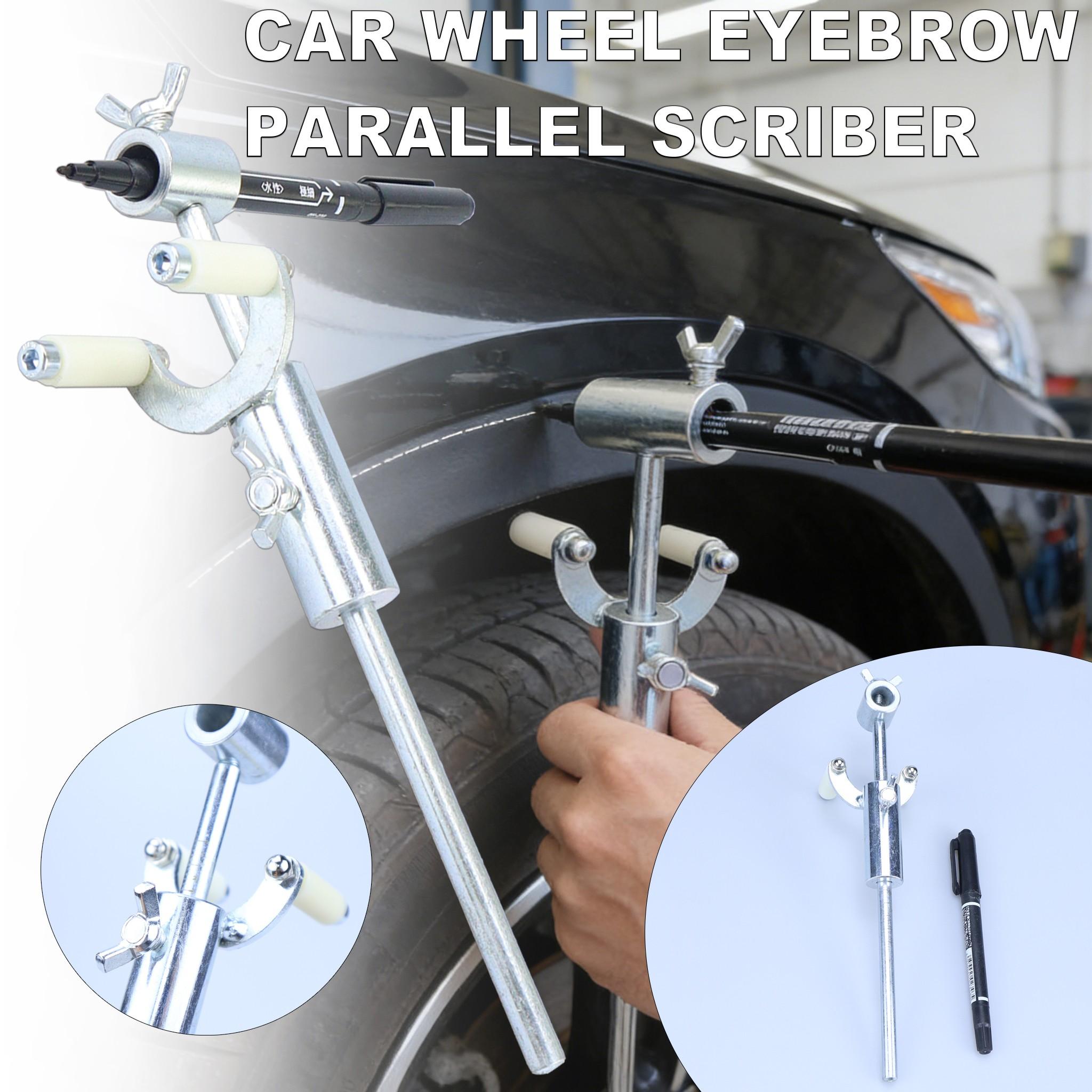 Adjustable Wheel Arch Marking Tool, Professional Body Repair Parallel Line Marker, Portable Wheel Arch Chalk Tool, Car Panel Dent Repair Line Tool, Automotive Wheel Eyebrow Parallel Scriber, Car Repair Tools Adjustable Wheel Arch Marking Tool, Professional Body Repair Parallel Line Marker, Portable Wheel Arch Chalk Tool, Car Panel Dent Repair Line Tool, Automotive Wheel Eyebrow Parallel Scriber, Car Repair Tools