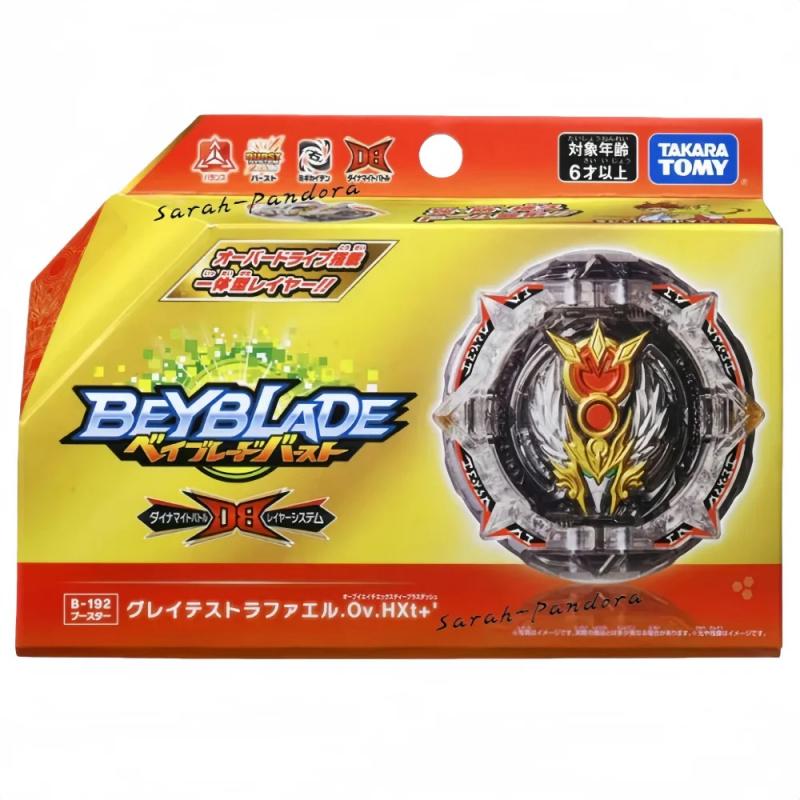 The B-192 Ultimate High Limit Spinning Top is a spinning toy made of brightly colored mini rubber, suitable for children aged 6 and up. It's a recommended fun toy and gift.