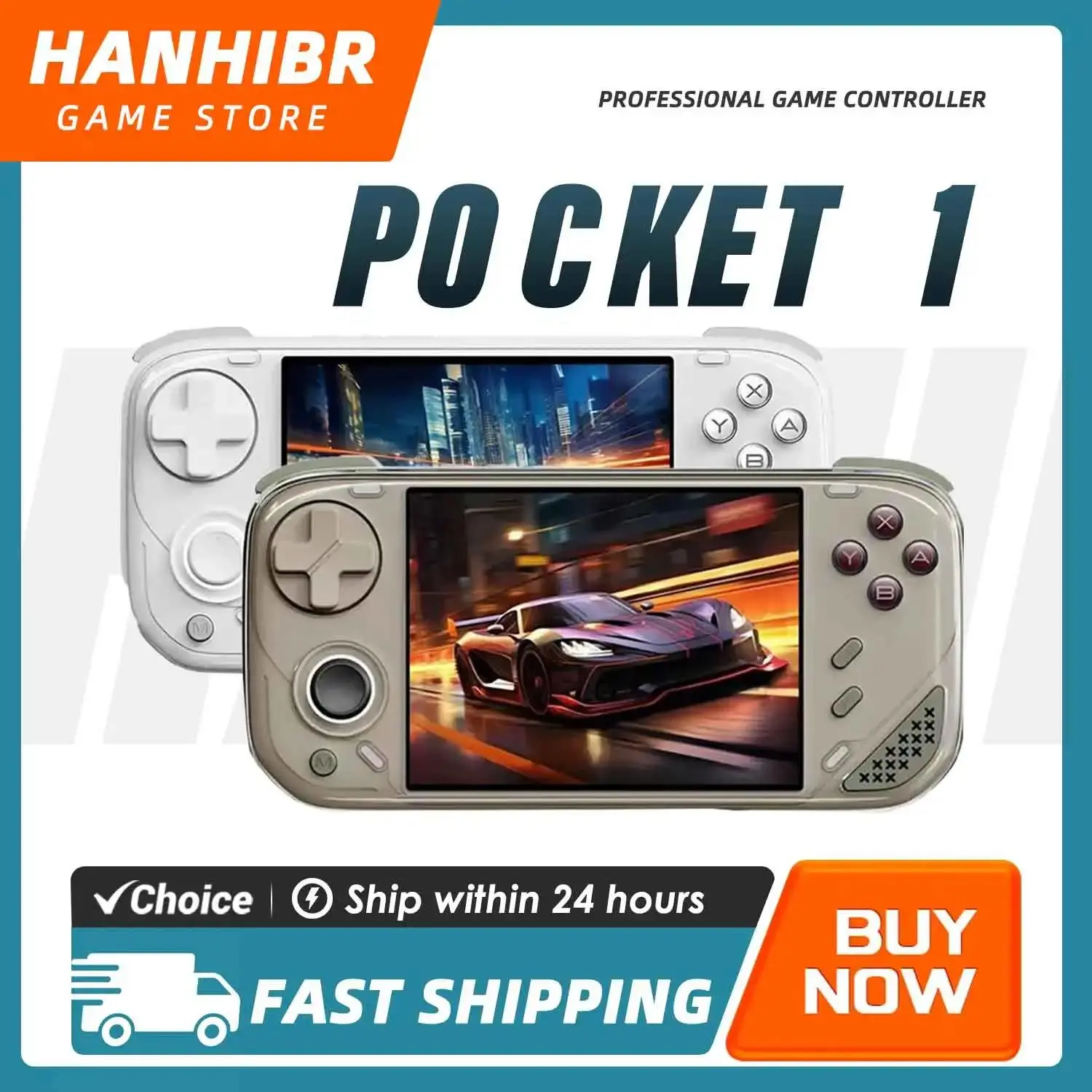 MINILOONG POCKET 1 Handheld Game Console 4''IPS Screen HD Output Open Source Systems OTA Upgrades LOONG OS Console POCKET1 gift