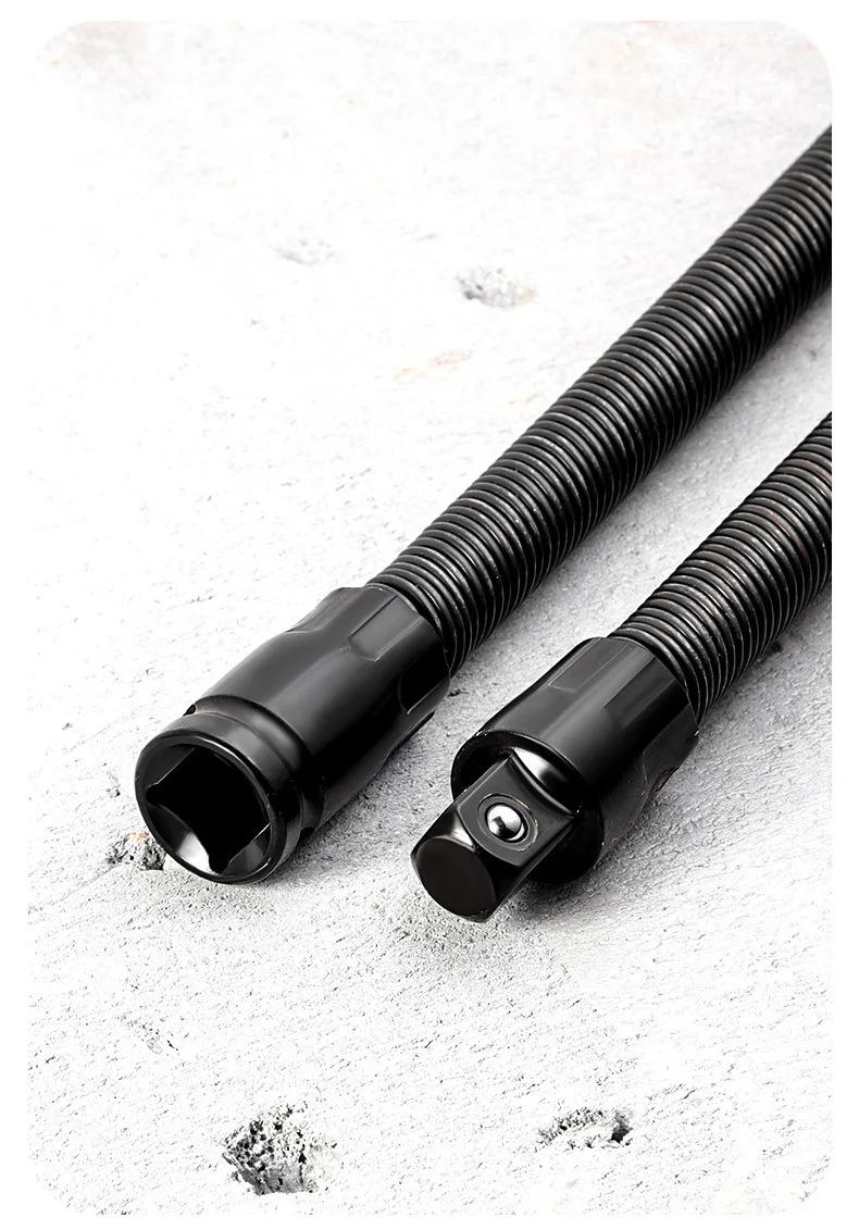 Flexible Extension Bar Flexible Socket Extension Bars 1/2 Inch Driver Flexible Socket Extension Bar Wrench Extension Rod
