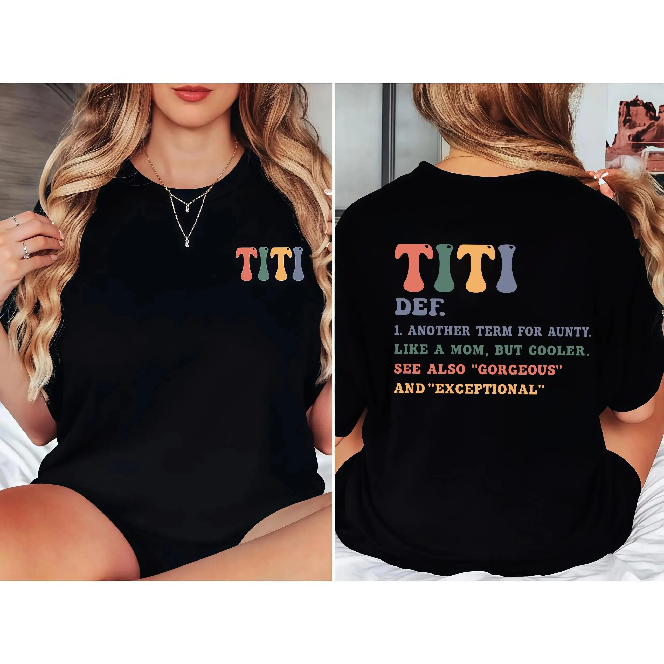 Titi Shirt for Aunties – Perfect Sister Gift and Baby Announcement