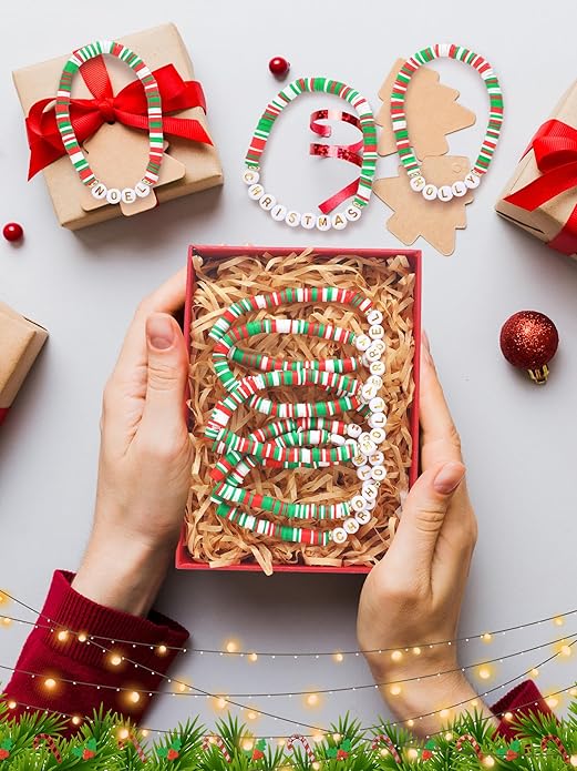 24/36Pcs Easter Dance Polymer Beaded Bracelets Gift Stylish Elegant and Durable for Galentine Student Charm Jewelry Team Gift for Dance Lovers School Party Gift