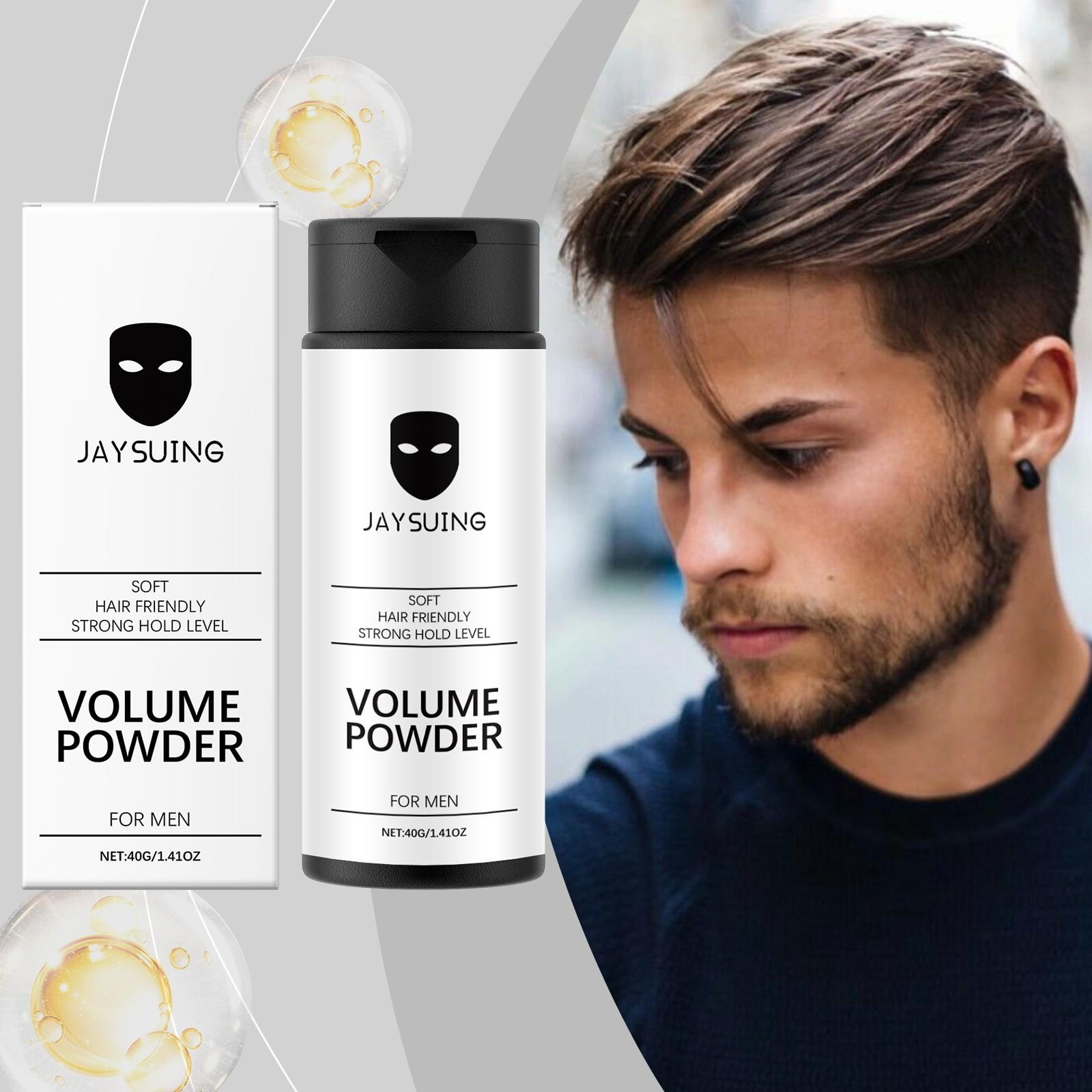 Jaysuing Hair Styling Volume Powder, Natural Freshness Volumizing Full Control Oil Absorption, Portable Hair Care Setting Powder